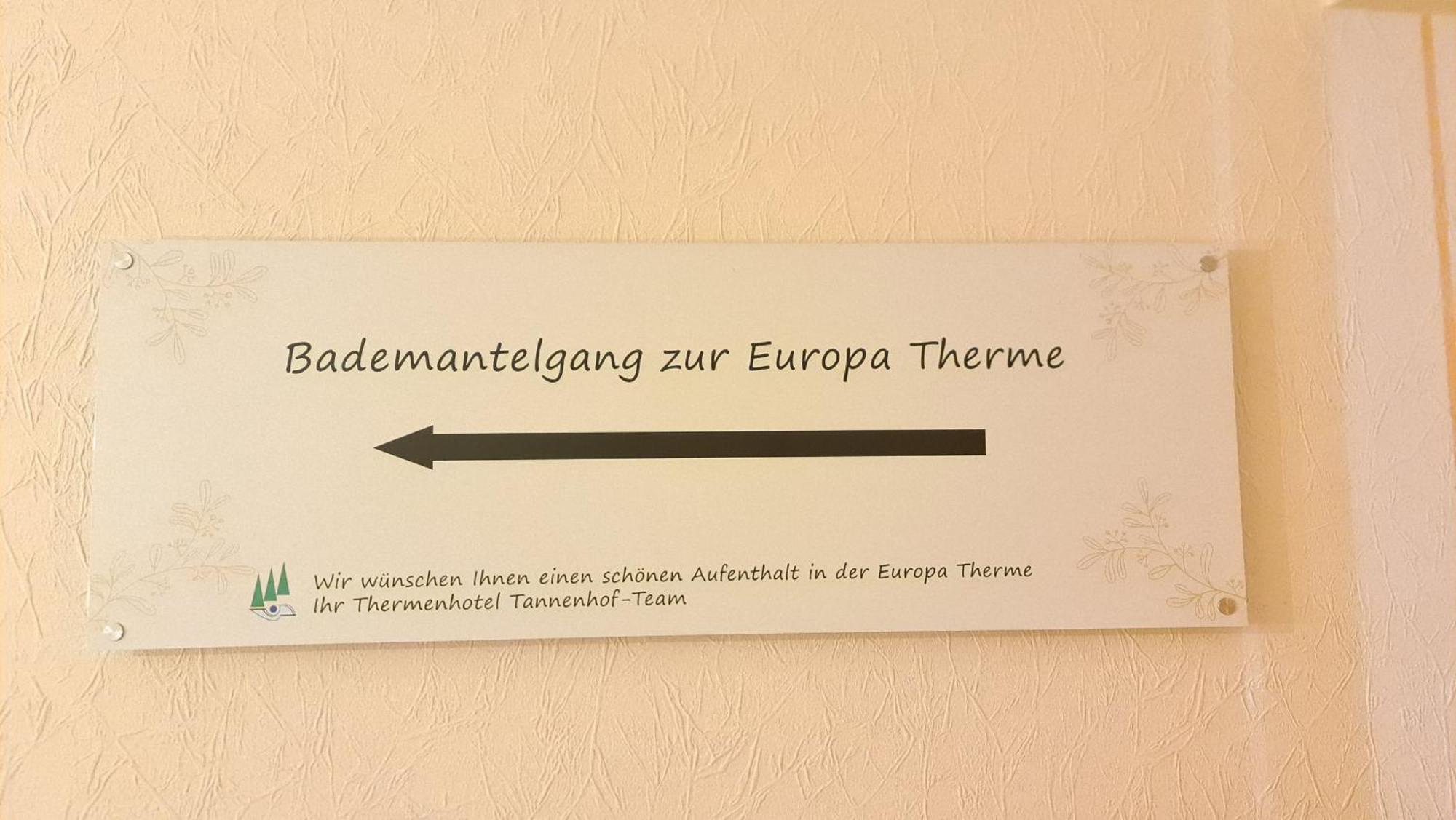Thermenhotel Tannenhof - Ihr Wohlfuehl-Hotel Bad Füssing Exterior foto